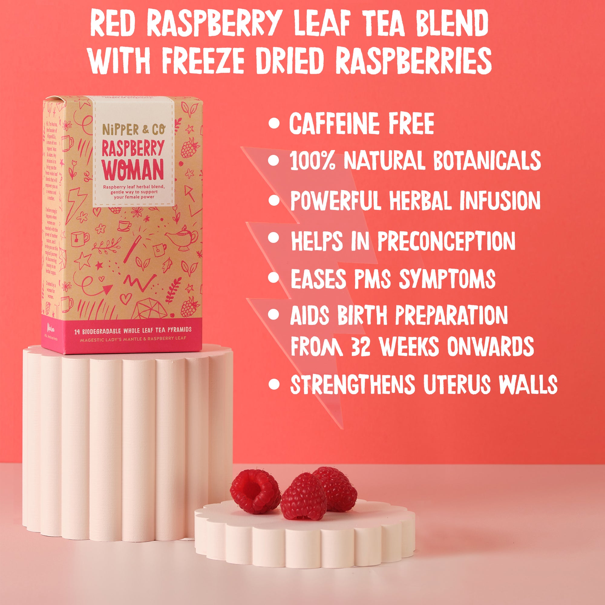 Red raspberry leaf tea, usage and science – NipperAndCo