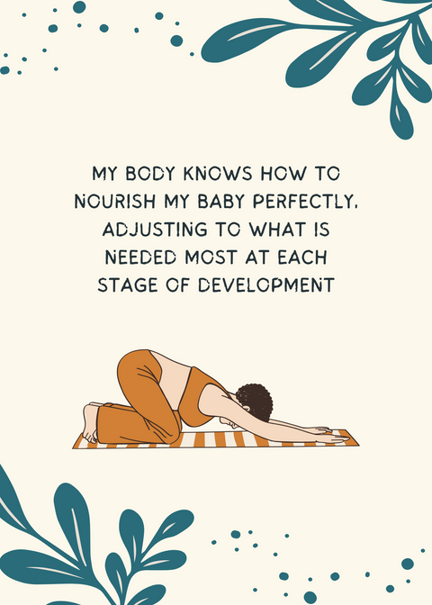 Powerful Birth Affirmation Cards, Digital Download