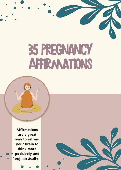 Powerful Birth Affirmation Cards, Digital Download