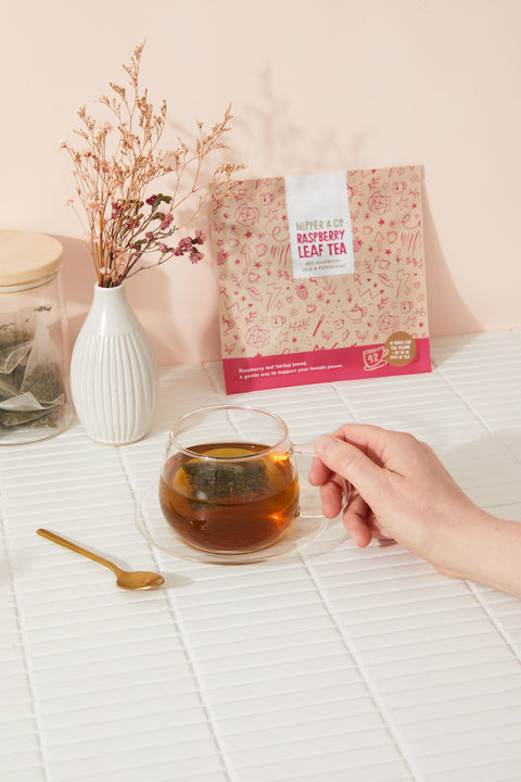 Birth Ready Pregnancy Bundle, Get Ready for Labour with raspberry leaf tea and clary sage oil