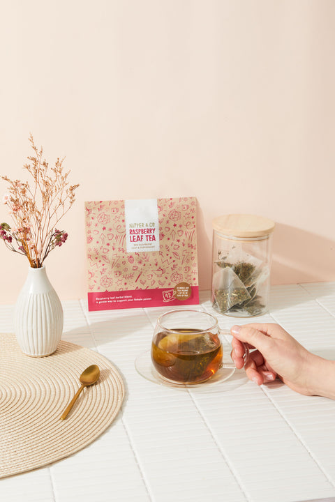 Birth Ready Pregnancy Bundle, Get Ready for Labour with raspberry leaf tea and clary sage oil