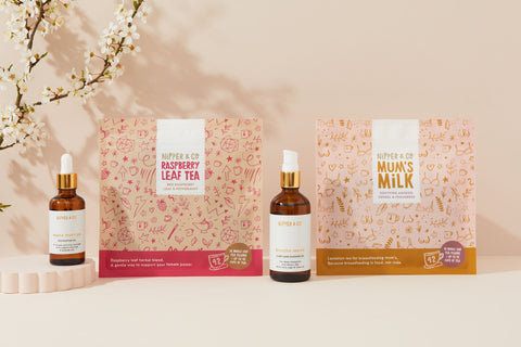 Pregnancy to Breastfeeding Transition Support Bundle | Natural UK-Made Essentials for Mums