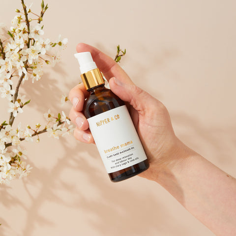 Breathe Mama, Labour Day, Clary Sage Oil for labour, 100ml