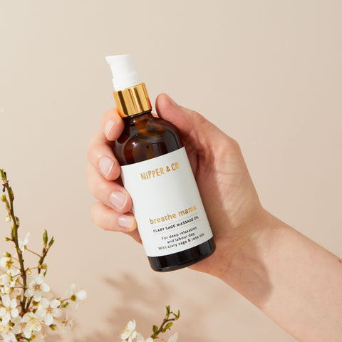 Birth Ready Pregnancy Bundle, Get Ready for Labour with raspberry leaf tea and clary sage oil