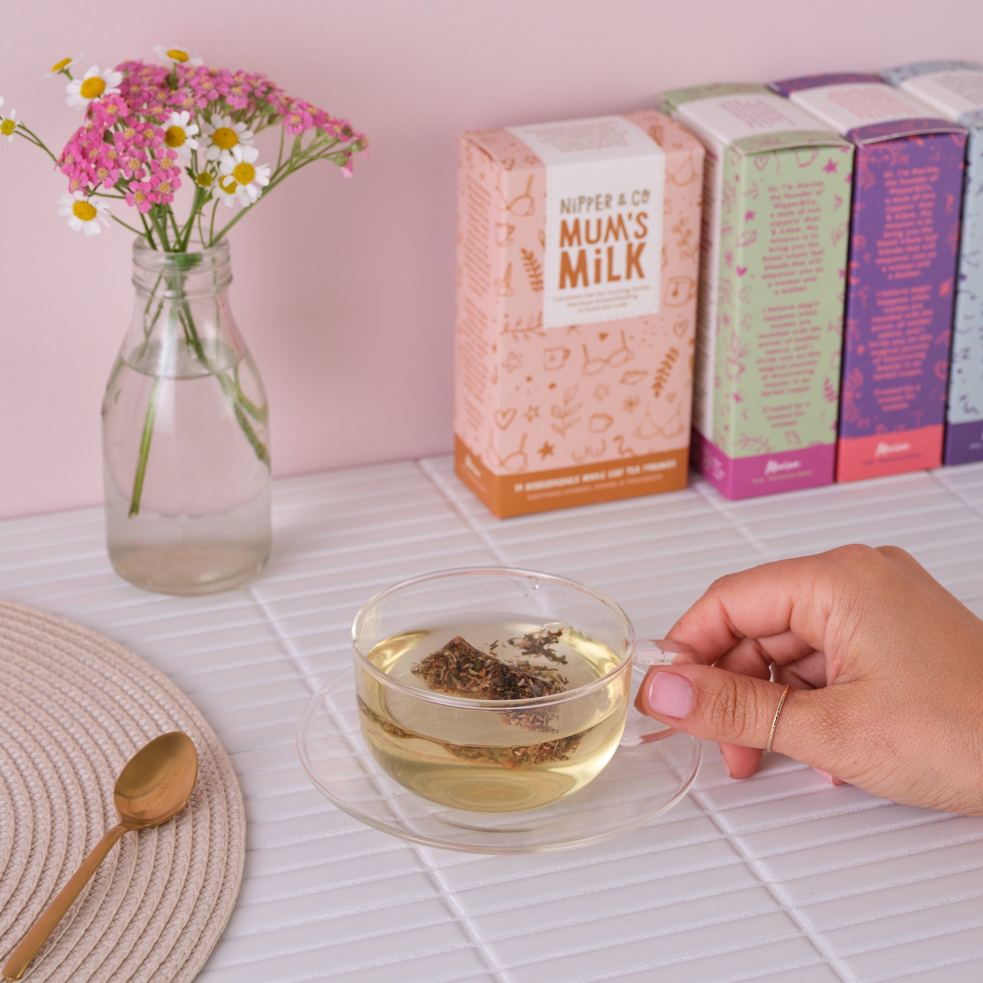 Mum's Milk, Breastfeeding Tea for Lactation Support NipperAndCo